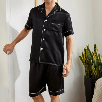 Pyjama Set - ComfortFit - Korte Mouwen - Relaxte Pasvorm