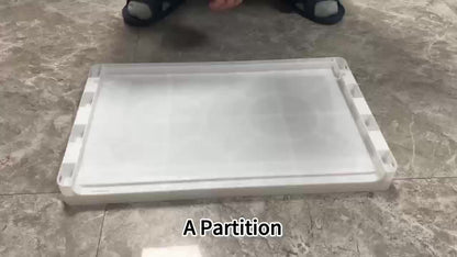 Opbergkast - FlexiStor - Waterdichte Ontwerp - Flip-Top Organizer