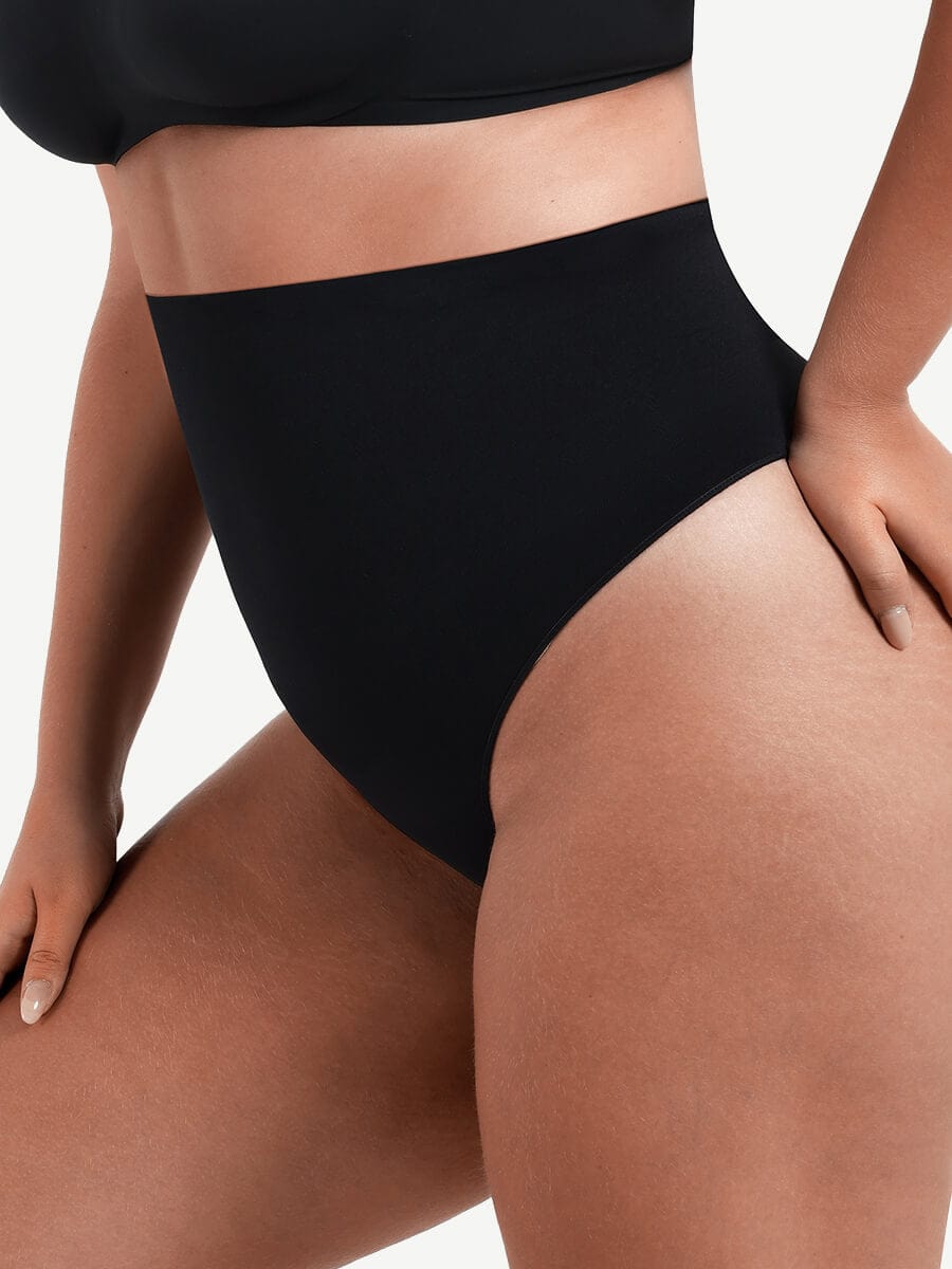Naadloze Shaping Thong - ShapeFit - Milieuvriendelijke Comfort - Lage Taille Ontwerp