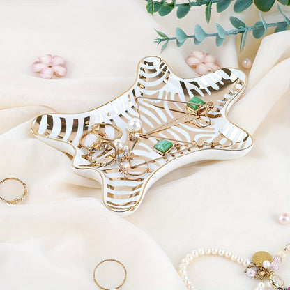 Jewelry Dish - Elegantra - Ceramic Display - Decorative Organizer