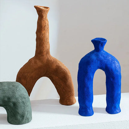 Keramische Vaas - FaylaArt - Elegant Ontwerp - Decoratief Huis