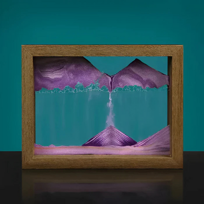 Draaiende Zandkunst - SandScape - 3D Sculptuur - Stromend Zand