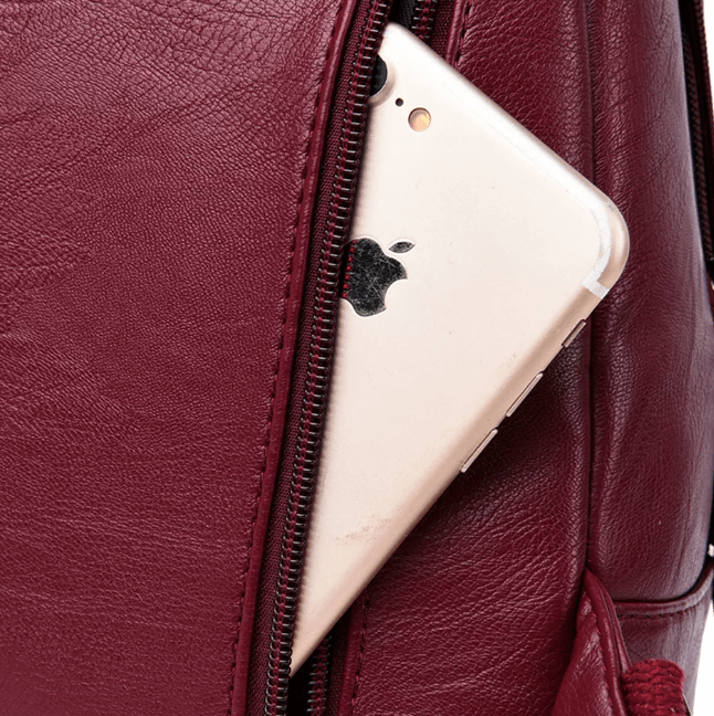 Leren Rugzak - UrbanElite - Stijlvol Design - Chique Elegant