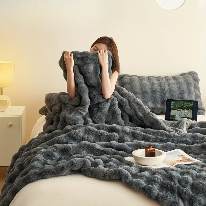 Pluchen Deken - CozyNest - Ultiem Zacht - Warmte voor Alle Seizoenen