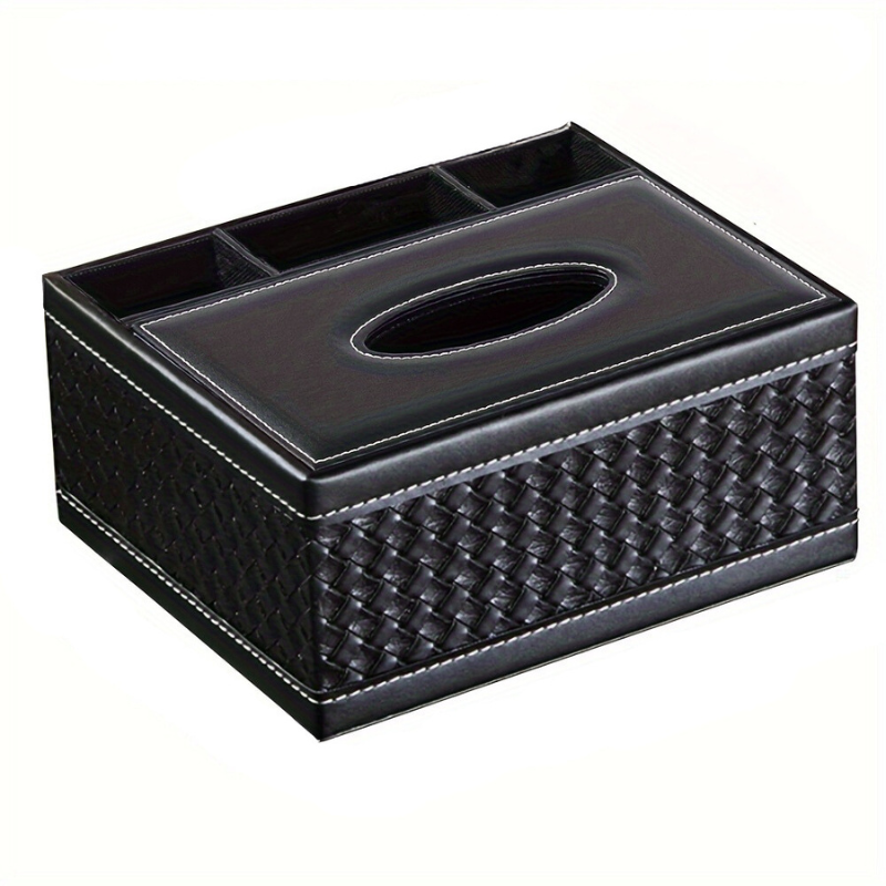 Tissuehouder - Luxora - Lederen Organizer - Meerdere Vakken