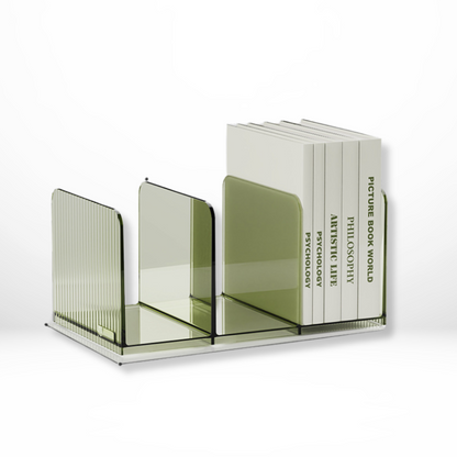 Boekenrek Organizer - Storvia - Compacte Boekenplank - Moderne Bureau Opberger