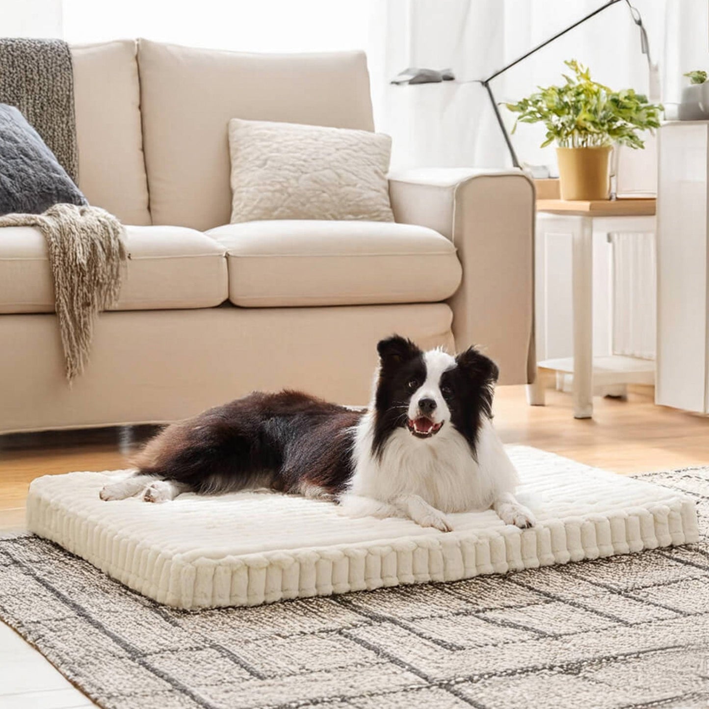 Orthopedisch Dierenbed - PawsRest - Nepbont - Warme Ondersteuning