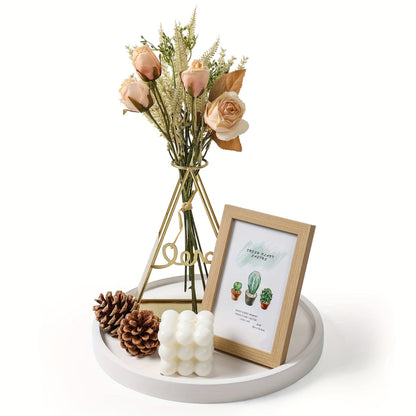 Houten Dienblad - DecoWood - Natuurlijke Accenten - Boho Stijl