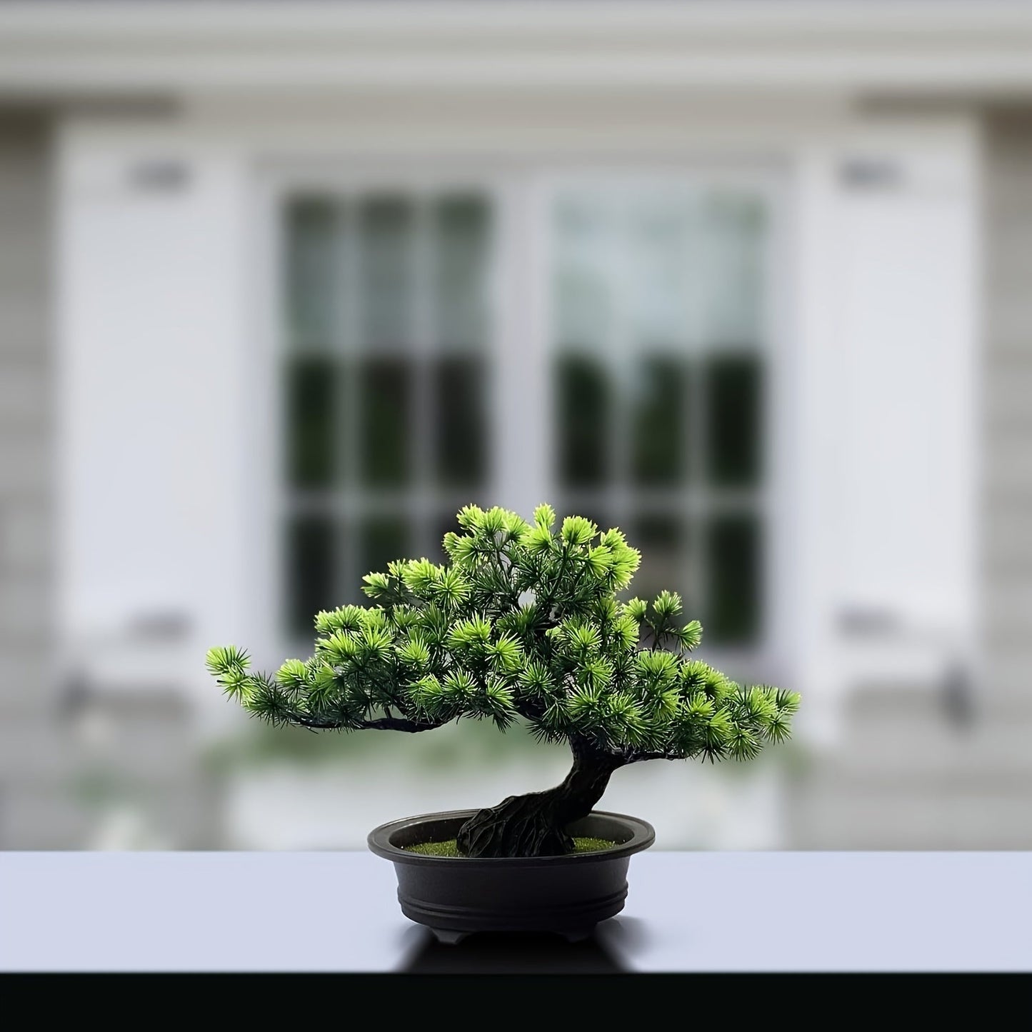 Kunstmatige Bonsai - GreenLeaf - Dennenboom - Decoratieve Plant