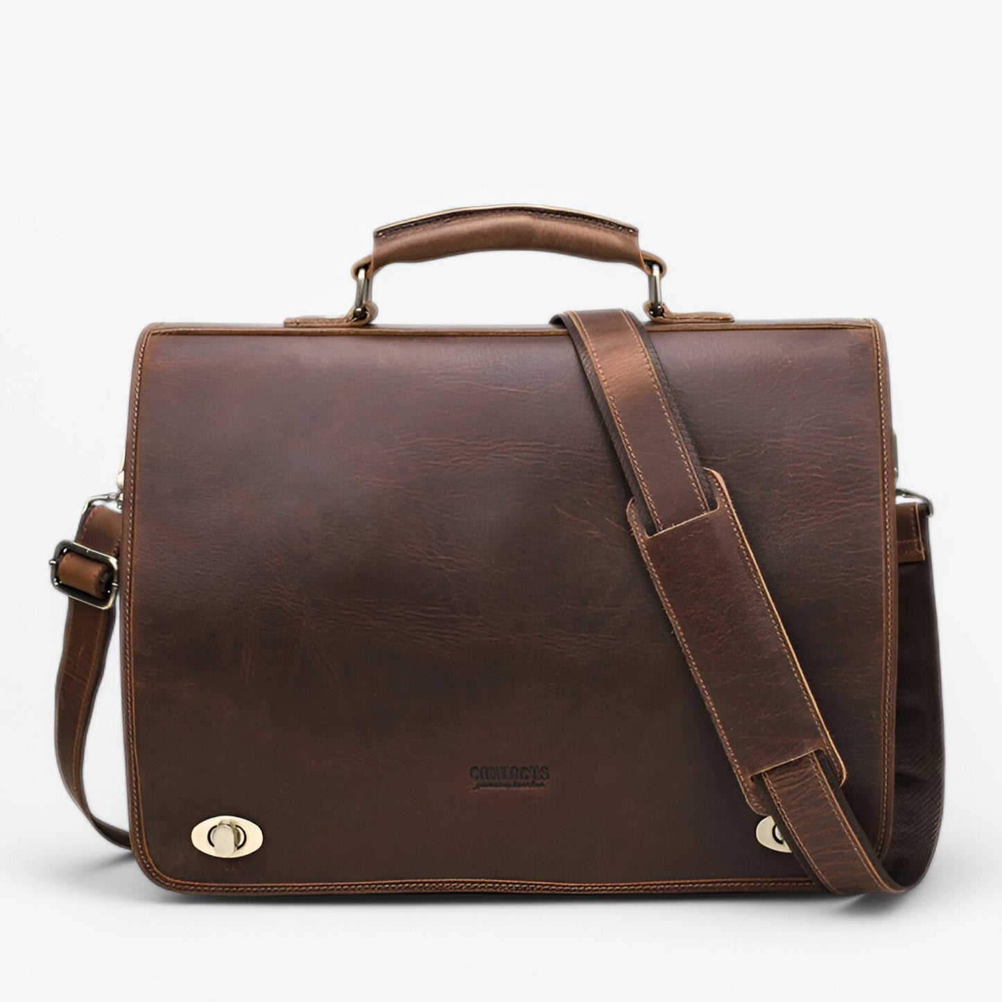 Zakelijke Aktetas - Luxura - Echt Leder - Stijlvolle Schoudertas