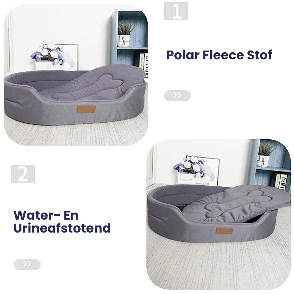 Hondenbed - ComfortPlus - Waterdichte Design - Anti-Urine Functie
