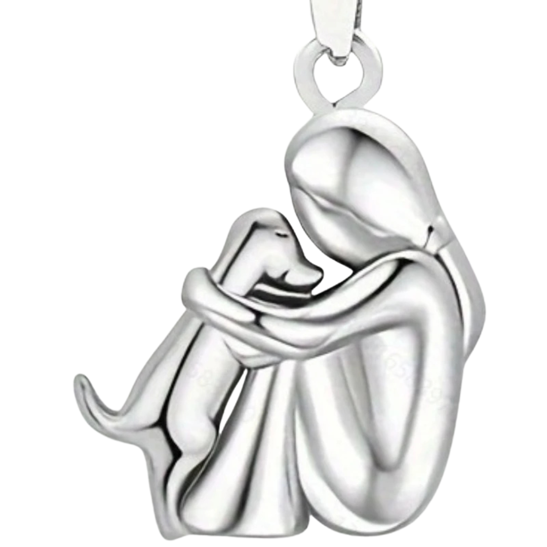 Huisdier Ketting - PawLink - Twee-Kleurig Design - Hond Hanger