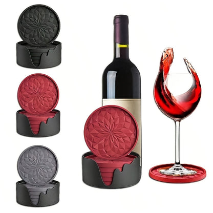 Onderzetters Set - GripMax - Anti-Slip Design - Duurzame Houder