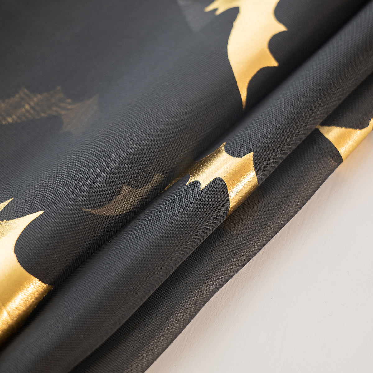 Gordijnen - GlowMax - Vleermuisprint - Transparant Polyester