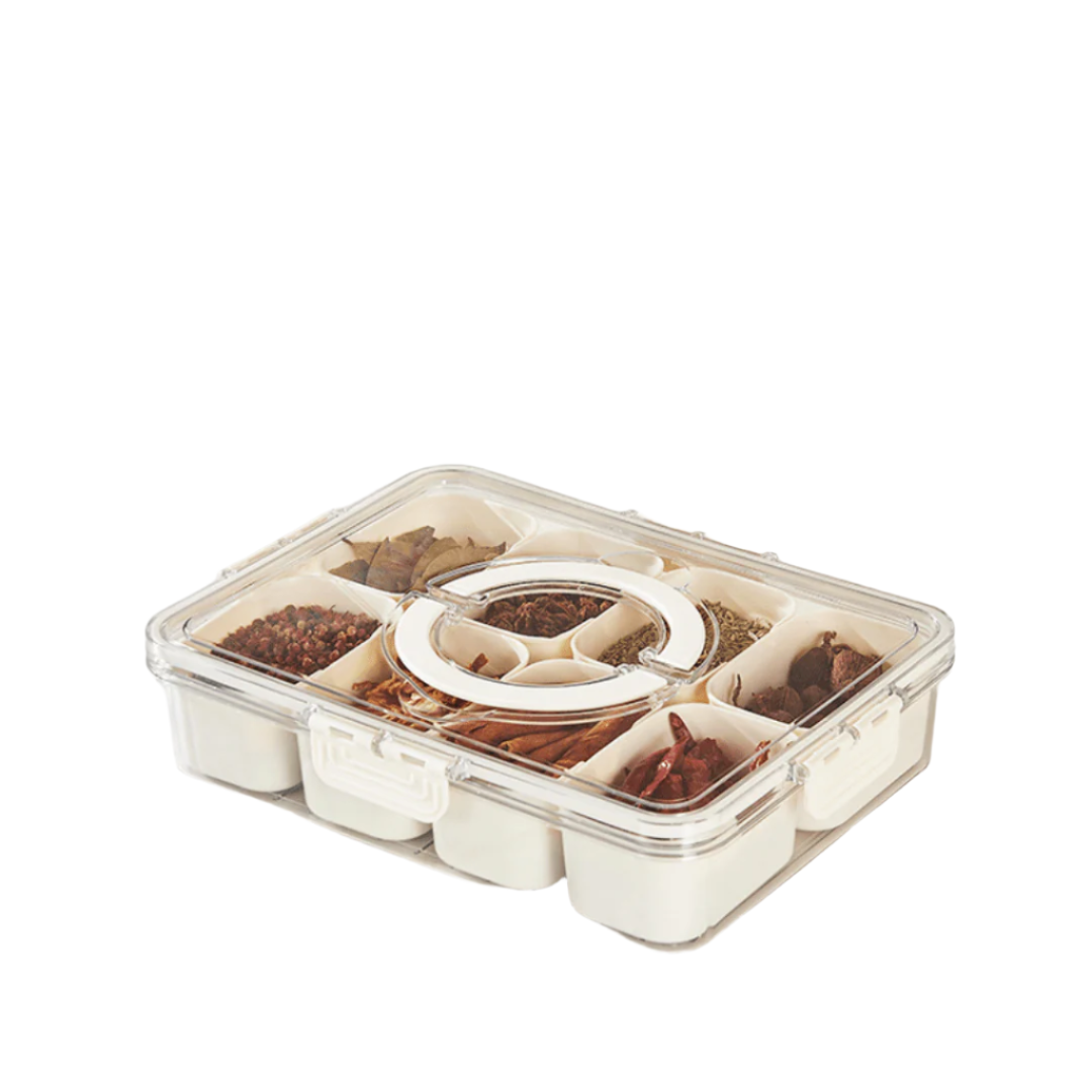 Voedselopslagdoos - FreshMate - Meerdere Compartimenten - Verwijderbare Verdelers