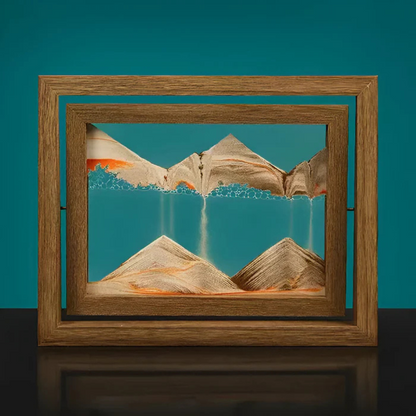 Draaiende Zandkunst - SandScape - 3D Sculptuur - Stromend Zand