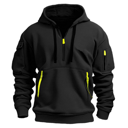 Hoodie - UrbanFlex - Multi-Pocket Ontwerp - Casual Comfort