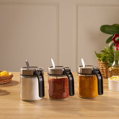 Glazen Kruiden Organizer - SpiceFlow - Strak Design - Gemakkelijk Toegang