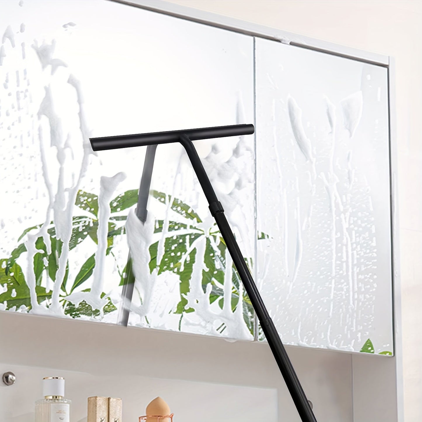 Douchewisser - CleanEase - Uitschuifbare Steel - Streep-Vrij Schoonmaken