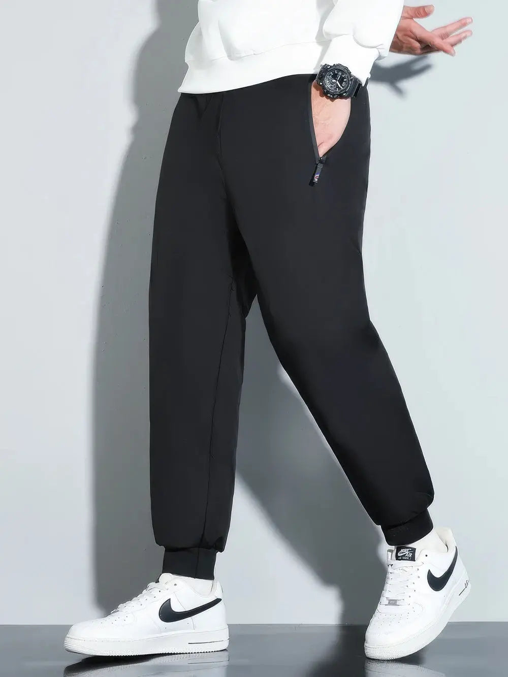 Fleece Joggingbroek - WarmFlex - Winddichte Comfort - Thermische Bescherming