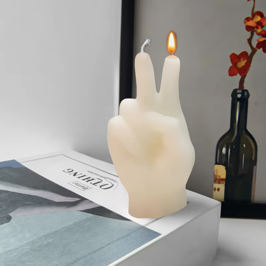 Geurkaarsen - FlameX - Overwinningsvinger - Creatief Cadeau