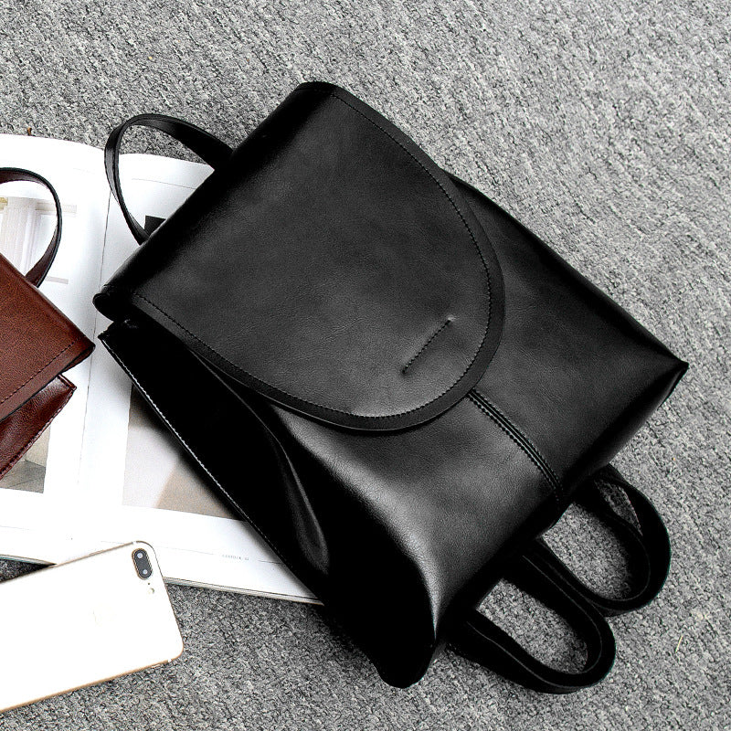 Leren Rugzak - LuxeCarry - Stijlvol Design - Veelzijdige Opslag