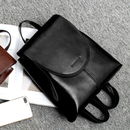 Leren Rugzak - LuxeCarry - Stijlvol Design - Veelzijdige Opslag