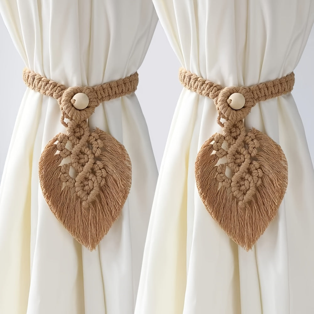 Gordijnkoorden - TieLux - Boho Stijl - Handgemaakt Decor