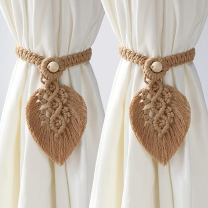 Gordijnkoorden - TieLux - Boho Stijl - Handgemaakt Decor