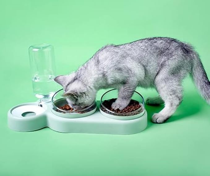 Huisdier Voedingsstation - FeedFlow - 3-in-1 Design - Vaatwasserbestendig