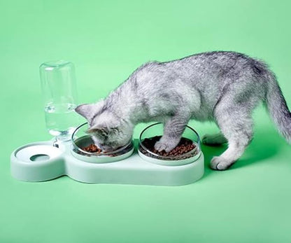 Huisdier Voedingsstation - FeedFlow - 3-in-1 Design - Vaatwasserbestendig