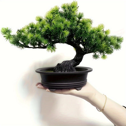 Kunstmatige Bonsai - GreenLeaf - Dennenboom - Decoratieve Plant