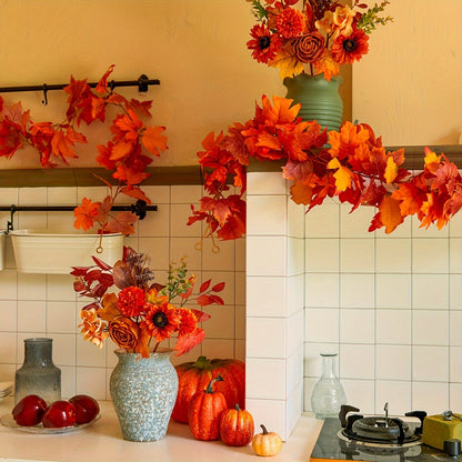 Kunstbloemenboeket - FloralArt - Vintage Design - Elegante Arrangement