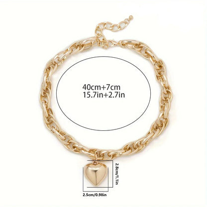 Halsketting - HeartGlow - Elegante Hanger - Tijdloos Design