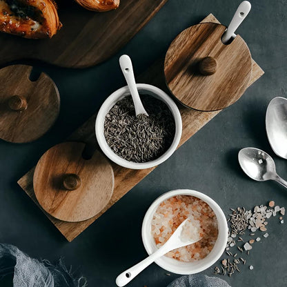 Opbergpotten - EleganStone - Keramisch Design - Smaakvolle Organisatie