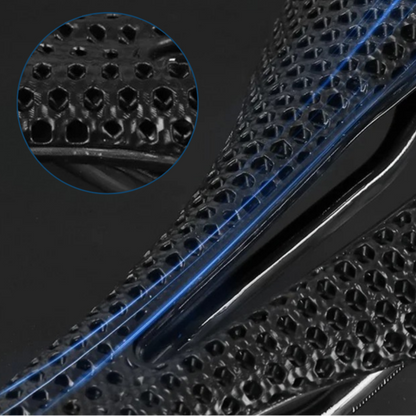 Fietszadel - CarbonFit - Lichtgewicht Ontwerp - Comfortabele Rit