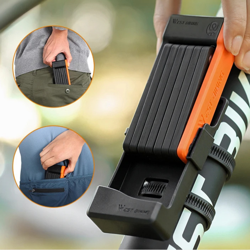 Fietsslot - SafeLock - Vouwontwerp - Diebstalbeveiliging