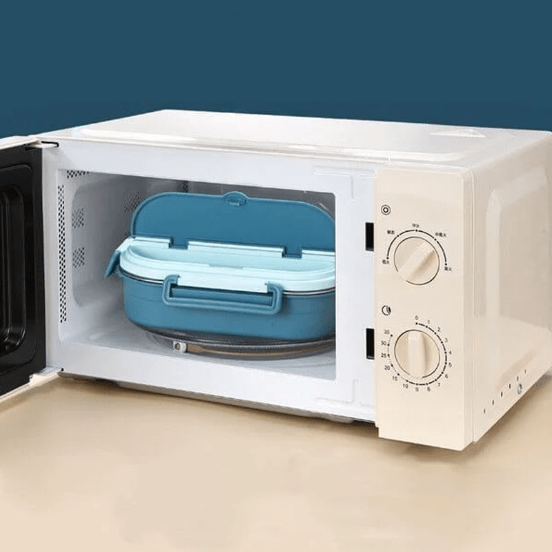 Lunchbox - ThermoBox - 4 Compartimenten - Soepkom Inbegrepen