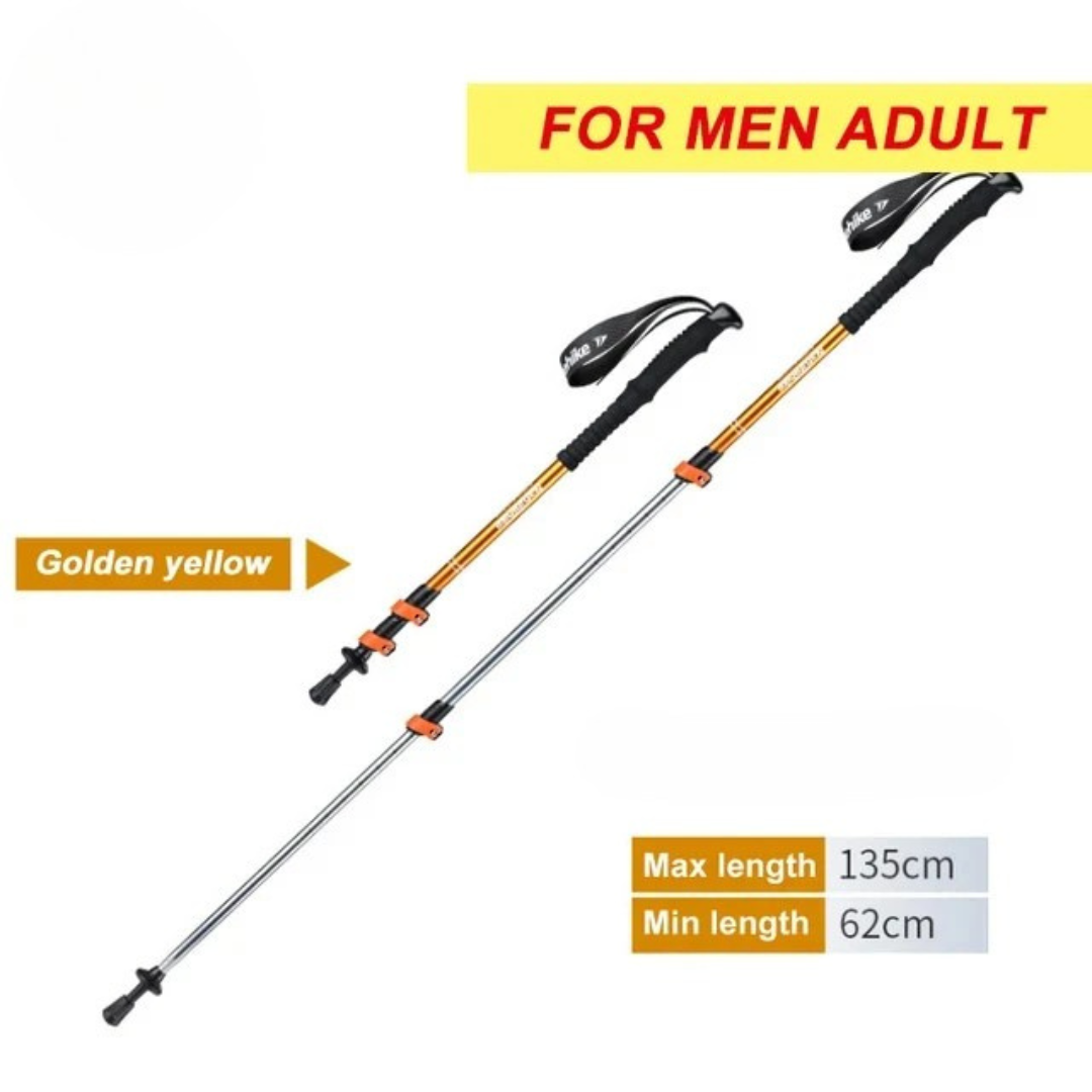 Telescoop Wandelstok - FlexiGrip - Verstelbaar - Lichtgewicht