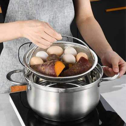 Stoommand - CookMesh - Roestvrijstaal - Inklapbaar Design