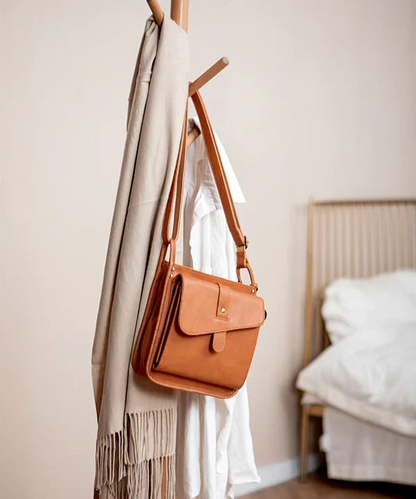 Leren Crossbody Tas - LumaBag - Stijlvol Ontwerp - Verstelbare Band