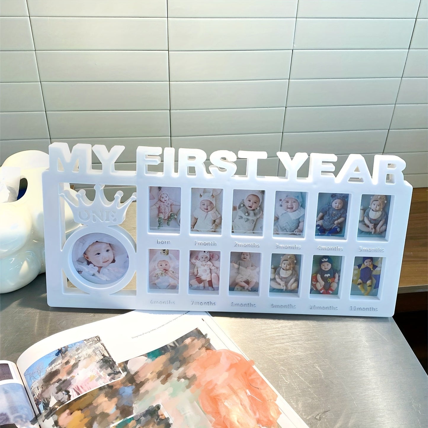 Baby Fotolijst - MemoryFrame - Handgemaakt Design - Perfect Cadeau