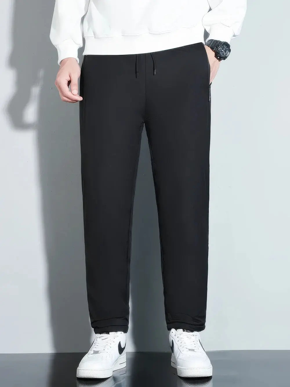 Fleece Joggingbroek - WarmFlex - Winddichte Comfort - Thermische Bescherming