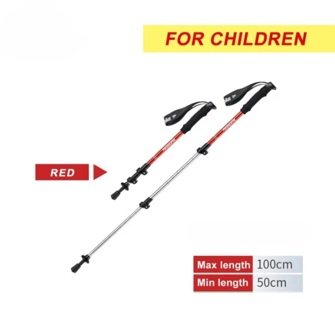 Telescoop Wandelstok - FlexiGrip - Verstelbaar - Lichtgewicht