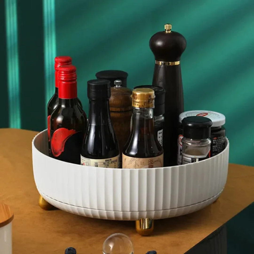 Cosmetische Opbergdoos - SpinSpace - Draaibare Organizer - Grote Capaciteit