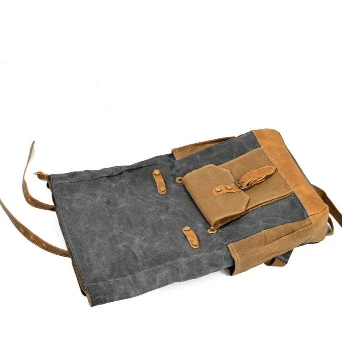 Rugzak - TrekMate - Militaire Canvas - Roltop Design