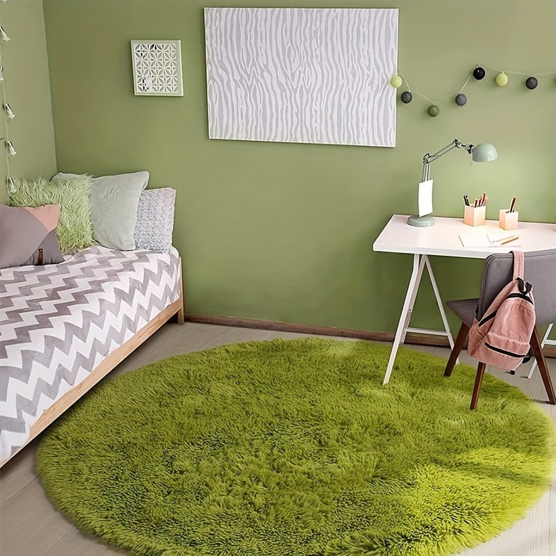 Ronde Pluche Vloerkleed - FluffiLux - Ultrafijn Zacht - Vervaagbestendig