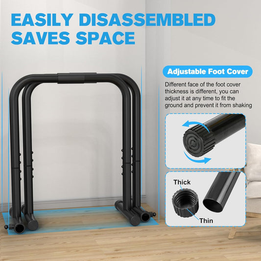 Dipstation - FlexFit - Stevig ontwerp - Push-Up Stand