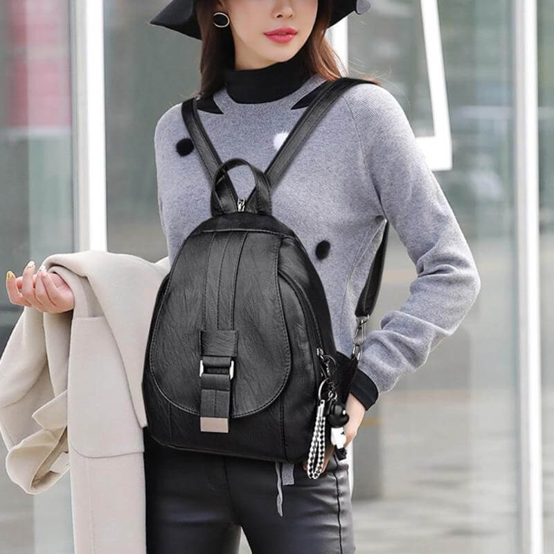 Leren Rugzak - UrbanElite - Stijlvol Design - Chique Elegant