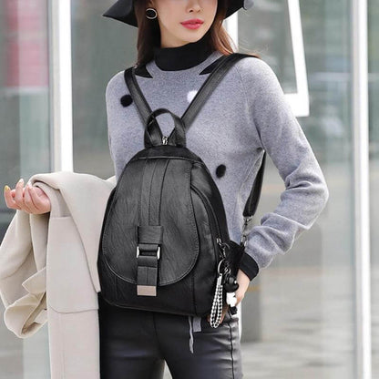 Leren Rugzak - UrbanElite - Stijlvol Design - Chique Elegant